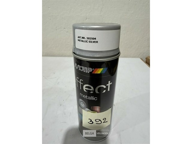 1x motip metalic silver 400 ml houdbaar tot 2032 - afbeelding 3 van  3