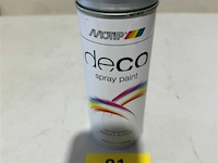 1x motip metallic aluminium 400ml (houdbaar tot 2034) - afbeelding 1 van  3