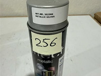 1x motip metallic zilver 400ml (houdbaar tot 2034) - afbeelding 3 van  3