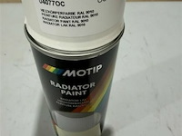 1x motip radiator paint ral 9010 400ml 2034 - afbeelding 3 van  3