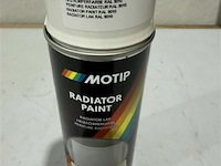 1x motip radiator paint ral 9010 400ml 2034 - afbeelding 2 van  3