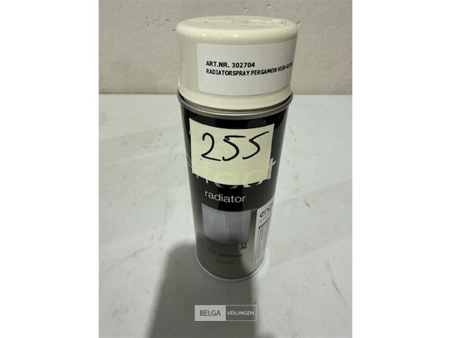 1x motip radiatorlak hoogglanzend 400ml (houdbaar tot 2034) - afbeelding 1 van  3