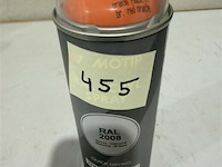 1x motip ral 2008 rood oranje 400ml houdbaar tot 2034 - afbeelding 1 van  3