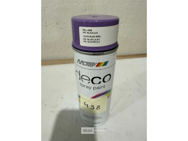 1x motip ral 4005 blauwlila 400ml houdbaar tot 2033 - afbeelding 2 van  3