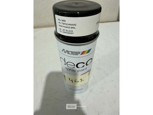 1x motip ral 9005 diepzwart 400ml houdbaar tot 2035 - afbeelding 3 van  3