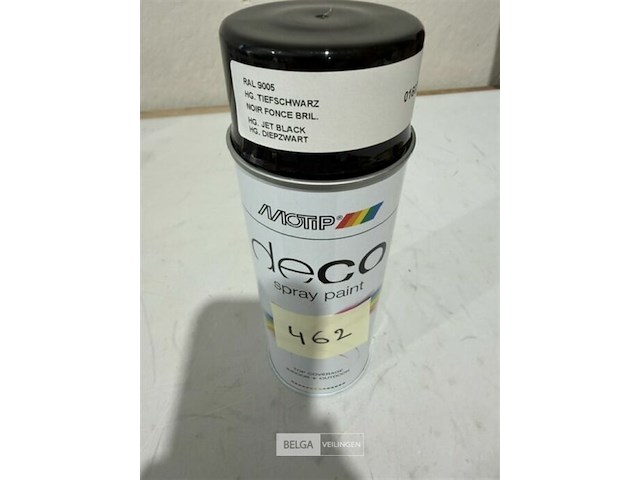1x motip ral 9005 diepzwart 400ml houdbaar tot 2035 - afbeelding 3 van  3