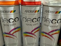 1x motip spray paint bloedoranje ral2002 400ml (houdbaar tot 2034) - afbeelding 3 van  3