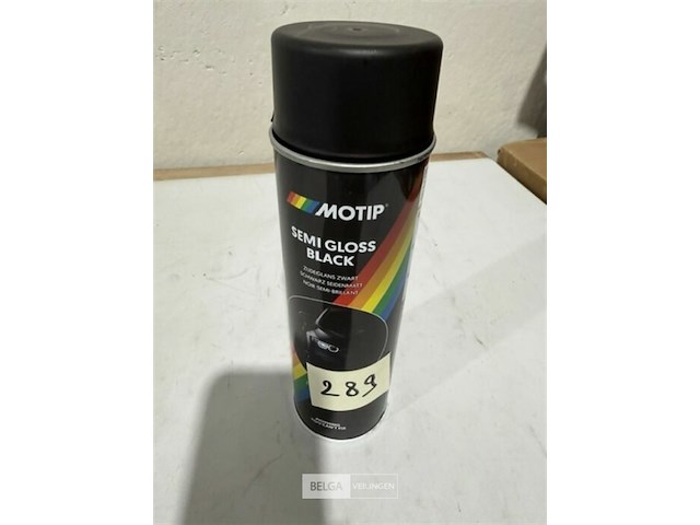 1x motip zijdeglans zwart 500ml houdbaar tot 2035 - afbeelding 3 van  3