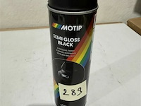 1x motip zijdeglans zwart 500ml houdbaar tot 2035 - afbeelding 1 van  3