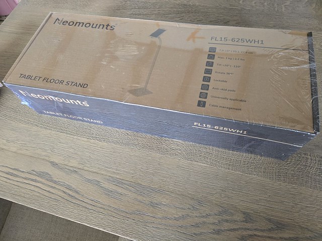 1x neomounts tablethouder vloerstand - afbeelding 2 van  2