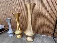 1x niar design vaas h180 goud - afbeelding 3 van  8