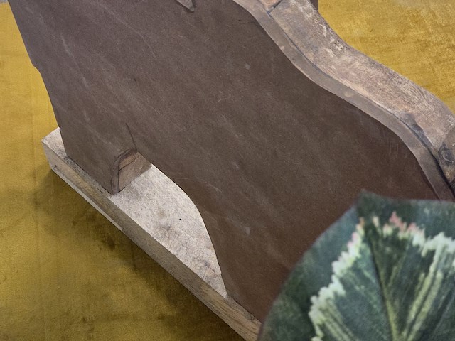 1x olifant in recycled wood 92x12x68 - afbeelding 5 van  5