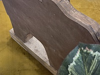 1x olifant in recycled wood 92x12x68 - afbeelding 5 van  5