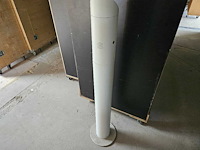 1x ontsmettingszuil design wit - afbeelding 2 van  2