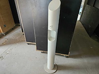 1x ontsmettingszuil design wit - afbeelding 1 van  3