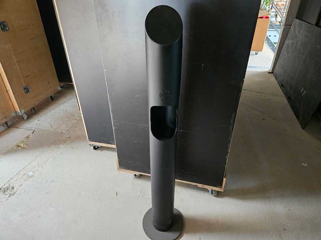 1x ontsmettingszuil design zwart - afbeelding 1 van  4
