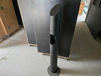 1x ontsmettingszuil design zwart - afbeelding 2 van  4