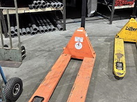1x oranje transpallet eco, 2500kg