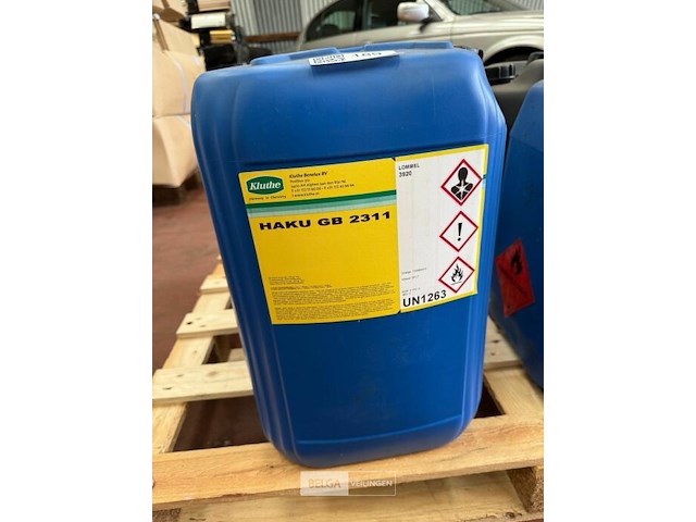 1x pallet met thinner - afbeelding 4 van  5