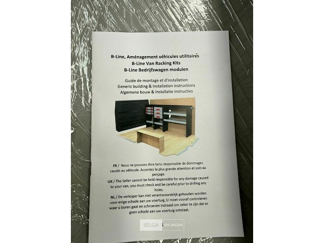 1x pallet modules voor inrichting bestelwagens - afbeelding 9 van  9
