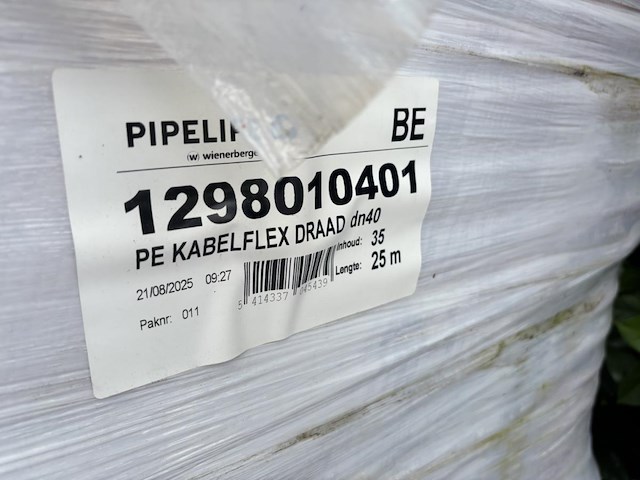 1x pallet wachtbuis d40 - 25m - afbeelding 2 van  2