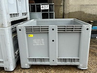 1x palletbox kunststof - afbeelding 2 van  2