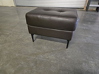 1x poef bruin 80x60x58h - afbeelding 1 van  3