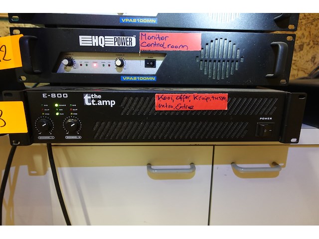 1x power amplifier the t.amp - afbeelding 1 van  2
