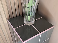 1x prototype design tegeltafel handmade 31x31x46h - afbeelding 6 van  7