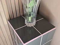 1x prototype design tegeltafel handmade 31x31x46h - afbeelding 6 van  7