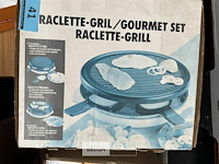 1x raclettegrill + 1x wok-fondue set - afbeelding 2 van  2
