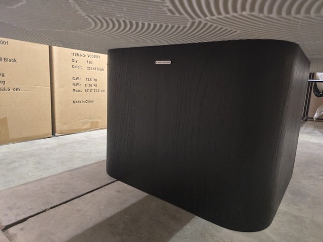 1x salontafel keramiek blad op houten poot 120x60 - afbeelding 3 van  8