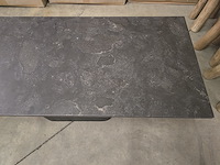 1x salontafel met marmeren blad 120x55x36h - afbeelding 3 van  6