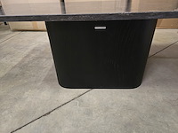 1x salontafel met marmeren blad 120x55x36h - afbeelding 4 van  6