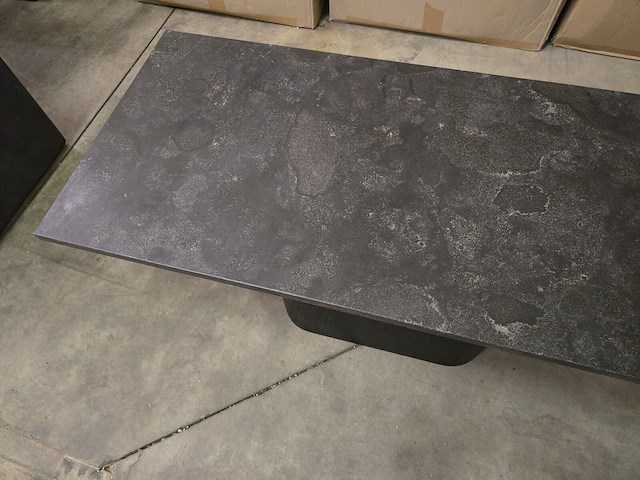 1x salontafel met marmeren blad 120x55x36h - afbeelding 2 van  6