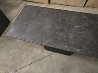 1x salontafel met marmeren blad 120x55x36h - afbeelding 2 van  6