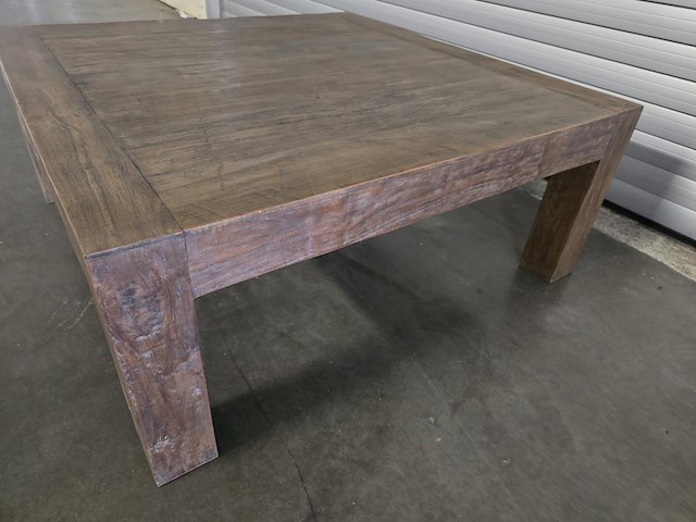 1x salontafel teak - afbeelding 3 van  4