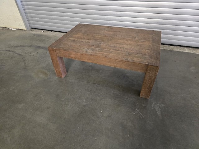 1x salontafel teak - afbeelding 1 van  5