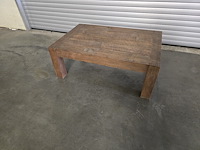 1x salontafel teak - afbeelding 1 van  5