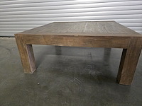 1x salontafel teak - afbeelding 2 van  4