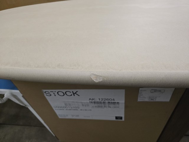 1x salontafelblad mortex salt met schade 140x60 - afbeelding 3 van  6