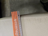 1x salontafelblad mortex salt met schade 140x60 - afbeelding 6 van  6