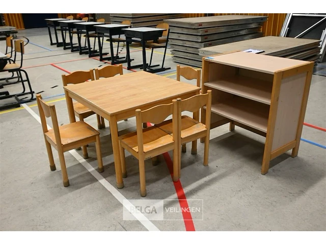 1x set kleutermeubilair - afbeelding 1 van  4