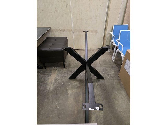 1x spideronderstel zwart 200cm - afbeelding 2 van  3
