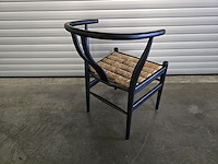 1x stoel / bijzetstoel / fauteuil bananaleaf - afbeelding 5 van  8