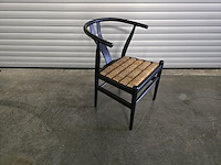 1x stoel / bijzetstoel / fauteuil bananaleaf - afbeelding 1 van  8