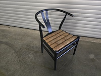 1x stoel / bijzetstoel / fauteuil bananaleaf - afbeelding 2 van  8