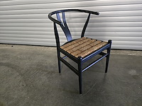 1x stoel / bijzetstoel / fauteuil bananaleaf - afbeelding 3 van  8