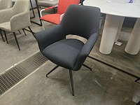 1x swivel stoel blauw - draaibare stoel - afbeelding 1 van  5