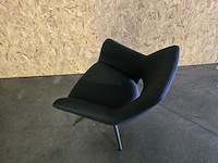 1x swivel stoel blauw - draaibare stoel - afbeelding 4 van  5